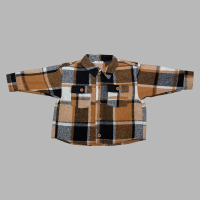 Рубашка Чуди Кидс 471725Ц2 коричневый 01